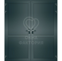 Дверь из алюминия глухая AL-979