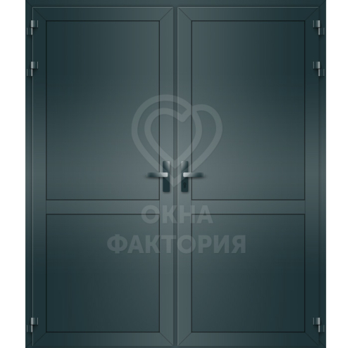 Дверь из алюминия глухая AL-979