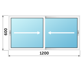 Окно 1200x600