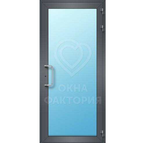 Алюминиевая дверь для офиса AL-096