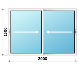 Окно 2000x1500