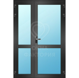 Дверь из алюминия для офиса AL-094
