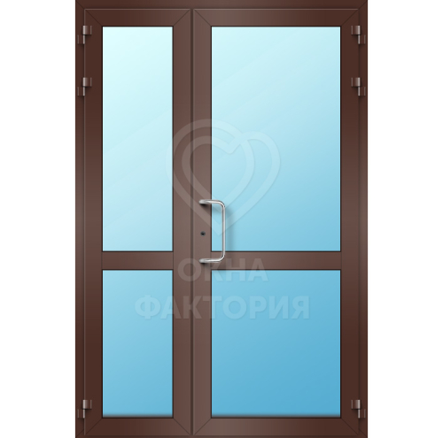 Алюминиевая дверь Alutech AL-1578