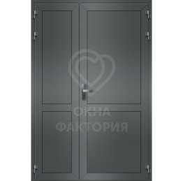 Алюминиевая полуторная дверь AL-1216