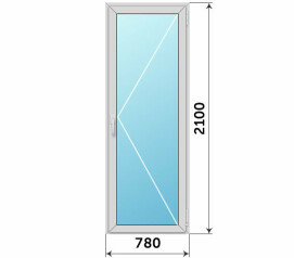 Дверь 780x2100