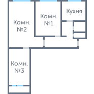 Планировка 1037