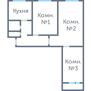 Планировка 1043