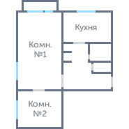 Планировка 1644