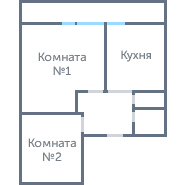 Планировка 1967