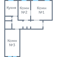 Планировка 1543