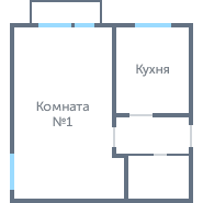 Планировка 1744