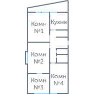 Планировка 1955
